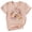Peach Shirt, variant on Let's Go Ghouls Groovy Funny Halloween Shirts For Little Girls and Women Natural Shirt Adult X-Large