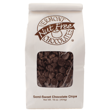 Vermont Nut Free Chocolates Semi-Sweet Chocolate Baking Chips (16 (Best Way To Melt Semi Sweet Chocolate Chips)