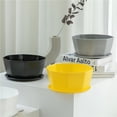 thumbnail image 3 of Succulent Planters Resin Plastic Crafts Plastic Crafts Personality Decorations Flower Pot Style Decorative Plants Container Office Yards Yellow, 3 of 9