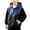 Blue, variant on Lmnyox Kid's Coats Color Blocked Zip Up Long Sleeve Workout Hoodies Casual Sports Jackets with Pockets