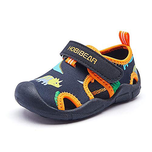 Lxso Toddler Water Shoes Quick Dry Beach Aquatic Sport Sandals for Boys Girls Little Kid