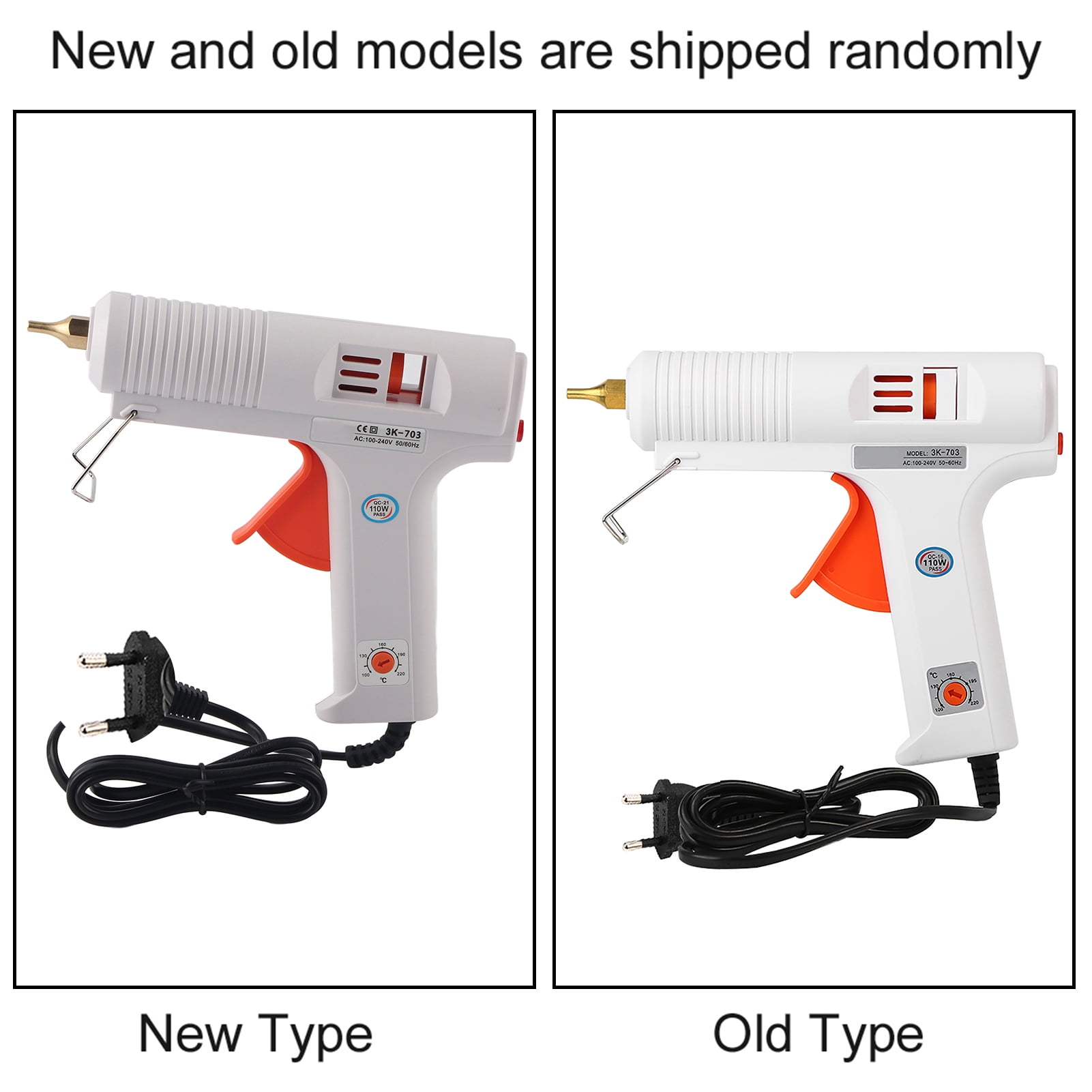 110W Professional Constant Temperature Heater Hot Glue Craft Repair Tool 110‑240V,Glue Guns,Hot