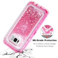 thumbnail image 2 of Samsung Galaxy S8 Plus Liquid Glitter Shockproof Case,iPhone 15 Pro, 2 of 4