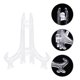 thumbnail image 1 of NUOLUX 12Ud Soporte Plegable Para Platos Transparente Exhibidor Multiusos Para Cocina Y, 1 of 8
