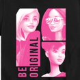 thumbnail image 3 of Barbie - Be Original Squares - Toddler And Youth Short Sleeve Graphic T-Shirt, 3 of 5