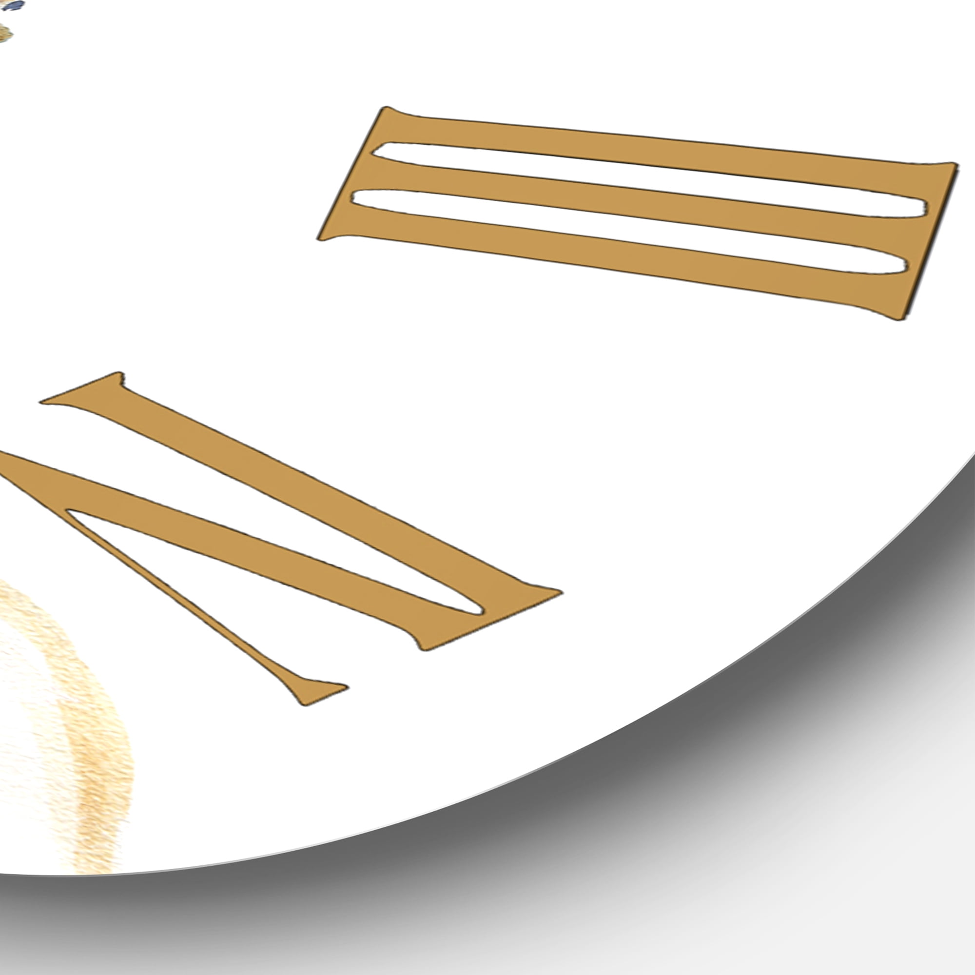 Designart 'Portrait Of African American Woman V' Modern Wall Clock
