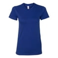 thumbnail image 1 of T-Shirt en Jersey Fin pour Femmes, TG, Lapis, 1 of 2