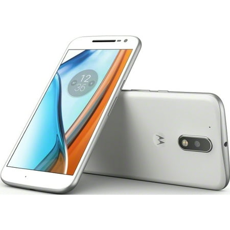UPC 723755009707 product image for Motorola Moto G4 16GB Unlocked Smartphone, White | upcitemdb.com