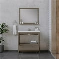 thumbnail image 5 of Alya Bath Sortino 36" Wood Bathroom Vanity with Acrylic Sink in Gray, 5 of 7