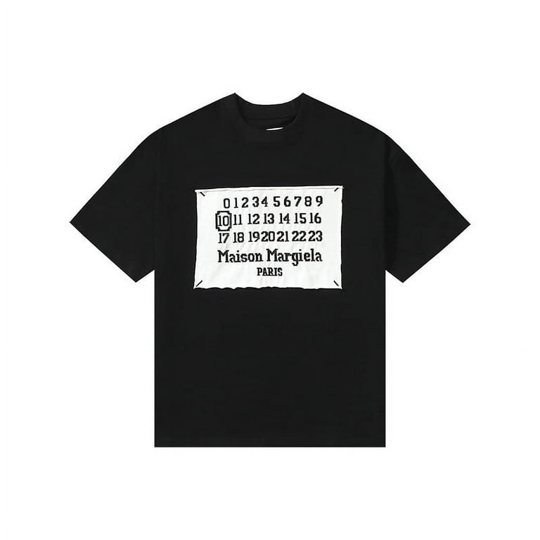 Maison Margiela::Tシャツ:XS[RESALE] Maison Margiela Logo-Print Cotton T-Shirt - XS | Coggles