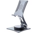 thumbnail image 1 of phone holder, adjustable phone holder, desktop rotating phone holder, compatible with iPhone 11 Pro, SE, XR, 8 Plus 7 6 (grey), 1 of 4