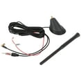 thumbnail image 2 of Antena de Coche, Antena Dab FM amplificada Activa para Coche, Montaje en Techo Superior, Antena de Radio, Impermeable, Digital, Universal, 12 V, 2 of 14