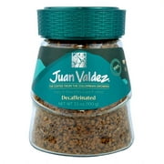 Juan Valdez Decaf Instant Coffee 3.5 oz Jar No Artificial Flavors