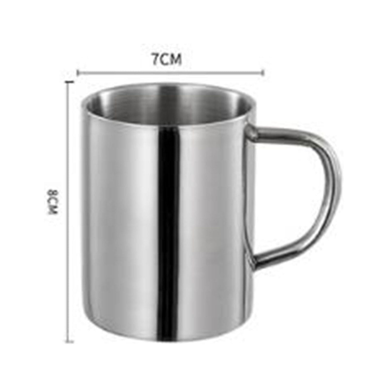 The Clean Hydration MUG12002 12 oz Insulated Stainless Steel Coffee Mug Cup with Ceramic Inner Coating & No Metal Taste - Gray
