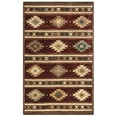 thumbnail image 2 of Alora Decor Ryder 5' x 8' Tribal Burgundy/Tan/Khaki/Sage Hand-Tufted Area Rug, 2 of 5