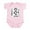 Petal Pink, variant on CafePress - Red Smile3 Infant Bodysuit - Baby Light Bodysuit, Size Newborn - 24 Months