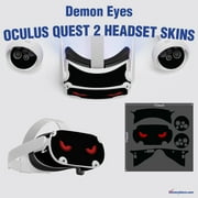 VICTORY STORE Demon Eyes Quest 2 Skin, Virtual Reality Removable Skin (19274)