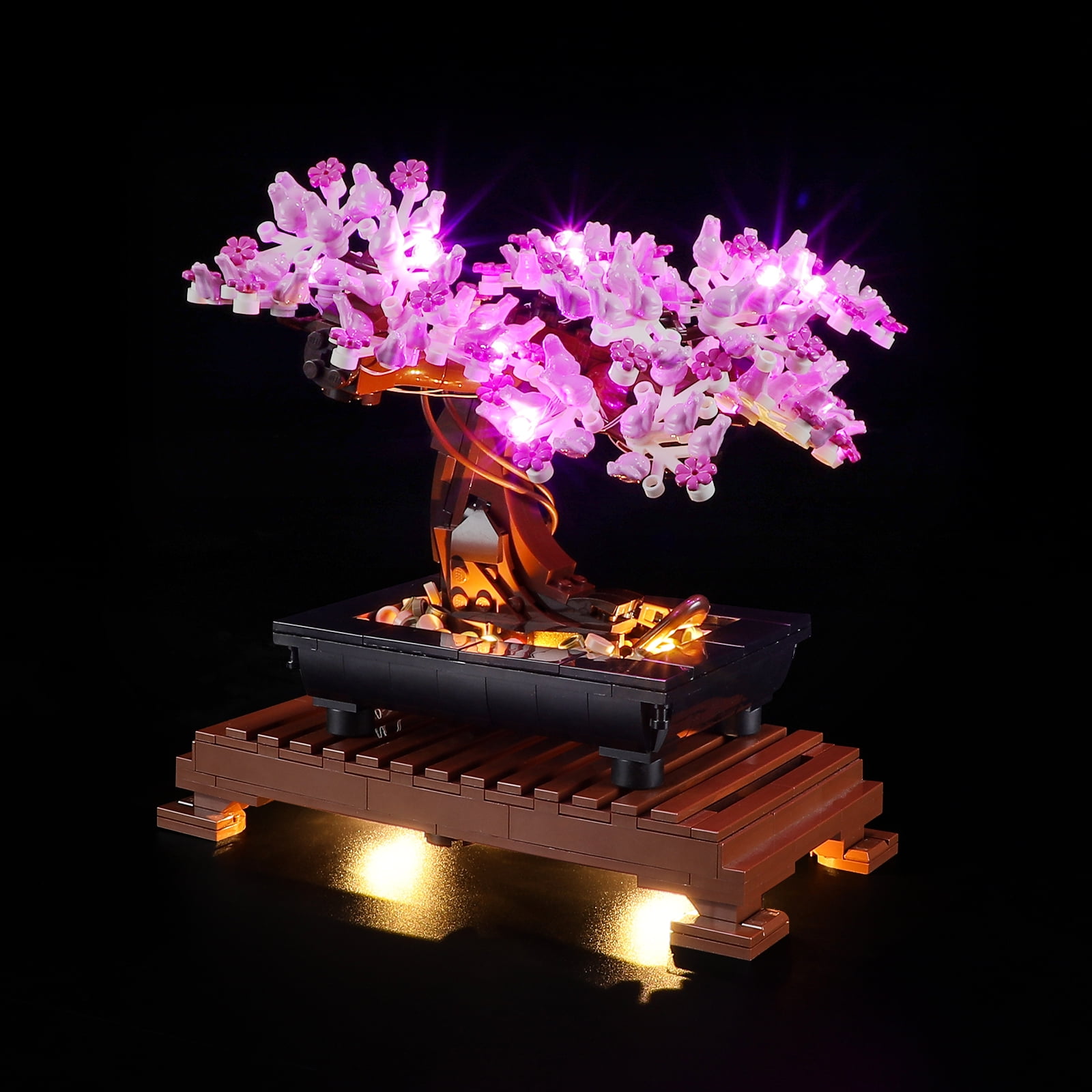  T-Club LED Light Kit for Lego 10281 Bonsai Tree, Lighting Kit  Compatible with Lego 10281 (Not Include Building Block Set) (B Version) :  Toys & Games