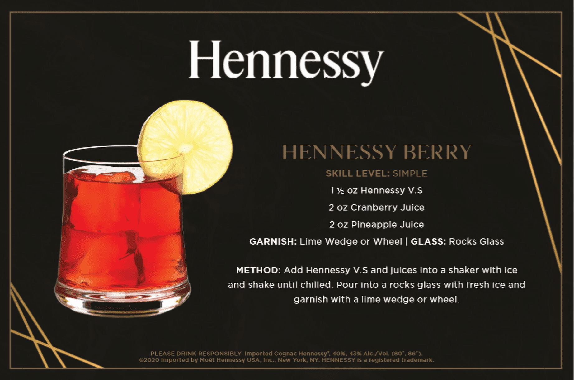 Hennessy Very Special Cognac, 1.75 L Bottle, 40.0% ABV