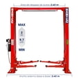 thumbnail image 3 of Rampa Hidráulica Automotriz 10500LBS ROJA 220v, 3 of 6