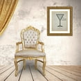 thumbnail image 3 of Greene, Taylor 15x18 Gold Ornate Wood Framed with Double Matting Museum Art Print Titled - Classic Martini layered, 3 of 4
