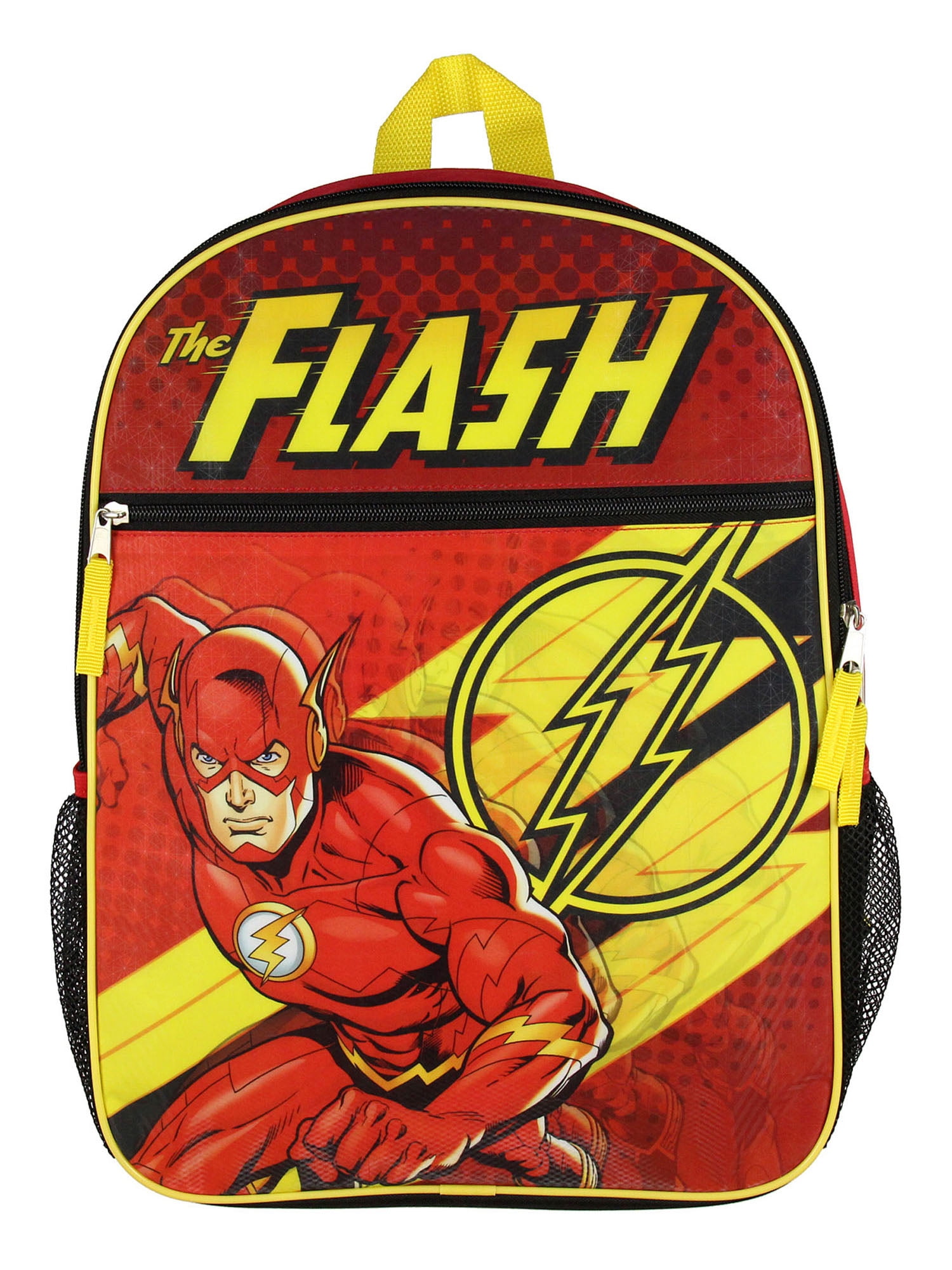 DC Comics The Flash 16"  Flat front Backpack