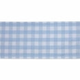 thumbnail image 5 of Light Blue Buffalo Check Table Runner 14x108, 5 of 7