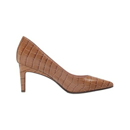 UPC 194060223070 product image for CALVIN KLEIN Womens Brown Gel Pod Insert Cushioned Gayle Pointy Toe Stiletto Sli | upcitemdb.com