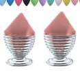 thumbnail image 1 of 2 Pack Beauty Sponge Blender Holder,Makeup Sponge Drying Stand Storage Egg Powder Puff Display Stand, 1 of 3