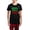 With Red Plaid Pant, variant on CafePress - Irish Today Polish Tomorrow Women's Dark Pajamas - Women's Short Sleeve Print T-Shirt and Pants Dark Cotton Pajama Set