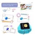 thumbnail image 3 of Kids Smart Watch for Boys Girls - HD Touch Screen Sports Smartwatch Phone with Call Camera Games Recorder Alarm Music Player for Children Teen Students, 3 of 7