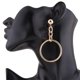 thumbnail image 2 of Moda Mujer Damas Gran Aro Pendientes colgantes Pendientes Oreja Joyas, 2 of 6