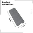 thumbnail image 4 of Non Slip Bathtub Mat,Quick Drying Bathroom Tub Mat with Drain for Wet Area,Waterproof Non Slip Shower Room Entrance,Toilet,Kitchen Floor Protection(Grey), 4 of 5