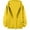 215#Yellow, variant on Mens Long Sleeve Zip-up Hoodie With Kanga Pocket Coffee 2XL