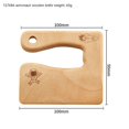 thumbnail image 2 of 3 Piezas Cuchillo de Madera para Niños para Cocinar, Lindo Pez Forma de Dinosaurio Juguete de Cocina Picador Cortador de Verduras y Frutas, Juguetes de Herramientas de Cocina, 2 of 5