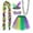 Purple, variant on HXWCHs Carnival Dress Up Set with Sequin Feather Tutu Dress and Tricolor Headband Party Fashion Accessories One Size Purple