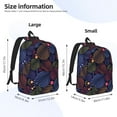 thumbnail image 6 of Wukai Colorful Shells Paper Reusable Cosmetic bag,Travel Toiletry Organizer Capacity,Waterproof Puzzle Bags, 6 of 7