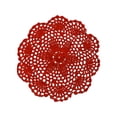 thumbnail image 1 of 6 manteles individuales de encaje de algodón de ganchillo, tapetes de ganchillo redondos hechos a mano, gancho, flor, cojín decorativo hueco, almohadilla aislante, pestaña de comedor, 1 of 2