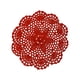 thumbnail image 1 of 6 manteles individuales de encaje de algodón de ganchillo, tapetes de ganchillo redondos hechos a mano, gancho, flor, cojín decorativo hueco, almohadilla aislante, pestaña de comedor, 1 of 2