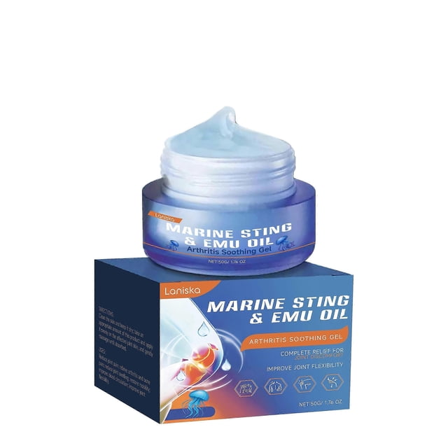 Laniska Joint Relief Gel: Gentle and moisturizing skin and joint care gel for daily use.