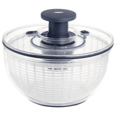 Luminuxe Salad Spinner Lettuce Spinner Vegetable Cleaner and Dryer, One-Handed Use, Built-in Draining System for Fresh, Crisp, Clean Salad and Produce