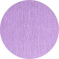 thumbnail image 1 of Ahgly Company Indoor Round Abstract Purple Contemporary Area Rugs, 6' Round, 1 of 4