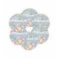 thumbnail image 7 of 13 Inch Round Placemats Set of 6, Easter Eggs Non Slip Heat Insulation PP Table Mats, Spring Daisy Eucalyptus Leaves Light Blue Wood Washable Place Mats for Kitchen Dining Party Table Decor, 7 of 7