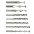 thumbnail image 3 of Flat End Mill 6mm Shank 2 Flute Spiral Milling Cutter Cnc Router Bit Wood Engrav 6*6*28*55, 3 of 9