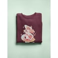 thumbnail image 3 of Anime Girl Enjoying Summer Sweatshirt Women -Image by Shutterstock, Female XX-Large, 3 of 4
