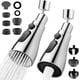 thumbnail image 1 of 2 Pcs Aireador de Grifo Cocina Giratorio a 360°, Extensor de Grifo, Grifo De Filtro De Salpicaduras Universal Con 3 Modos De Salida De Agua, FM22 FM24 G1/2 Cabezal de Repuesto con Adaptadores, 1 of 4