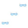 thumbnail image 3 of Jumpingount Shutter Shades Eyewears Gafas de sol llamativas y de moda Shutter Shades Gafas de sol con obturador azul tamaño libre Type1 NO1, 3 of 6