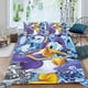thumbnail image 2 of Pato Donald Presenta Conjunto de sábanas temático, trío de piezas, cómodo y amigable con la piel, diseño único, regalo de decoración para el hogar para familiares, amigos y fans,135cm *200cm, 2 of 6