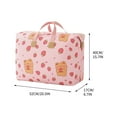 thumbnail image 6 of HongHeng Clearance Under $2.00 Capacity Portable Storage Bag Non-woven Fabric Organizing and Storing Cotton Quilts Clothing Daily Necessities Storage Bag, 6 of 7