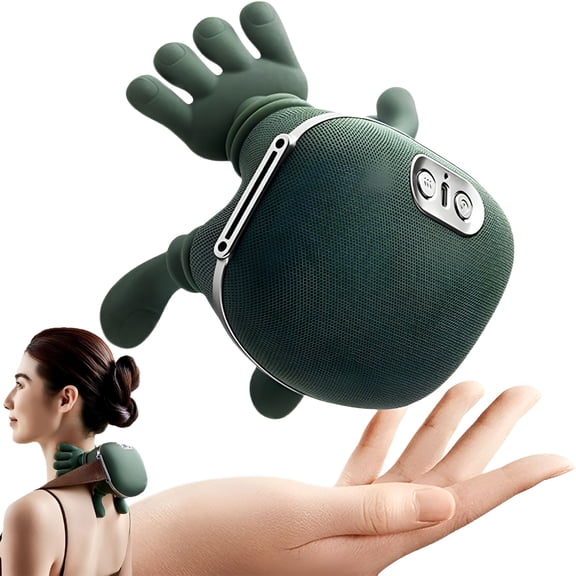 XIRQI Massage Master for Shoulder,Shiatsu Back and Neck Massager for Neck,Lower Abdominal,Discomfort Relief Deep Tissue with 3-Speed Adjustment Gifts for Women,Men,Mom and Dad Massager for Back Pain